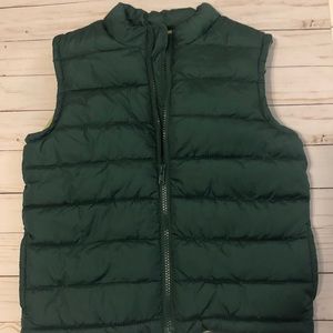 Boys 4t-5t NWT Gymboree Forest Green Vest